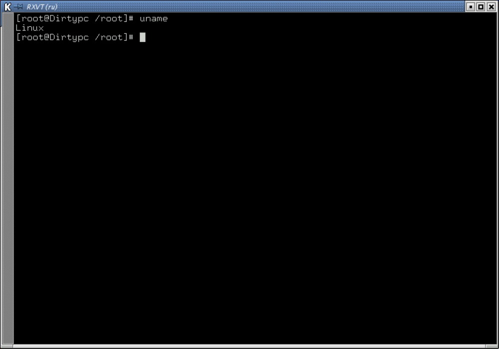 This is linux