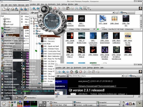 KSI Linux 2.99 (Manticore) + KDE 2.2alpha2