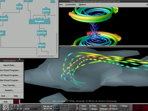 IBM Visual Data Exporer