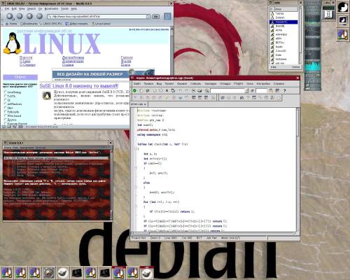 Debian & WMaker - вместе веселее