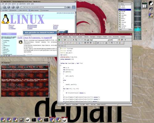 Debian & WMaker - вместе веселее