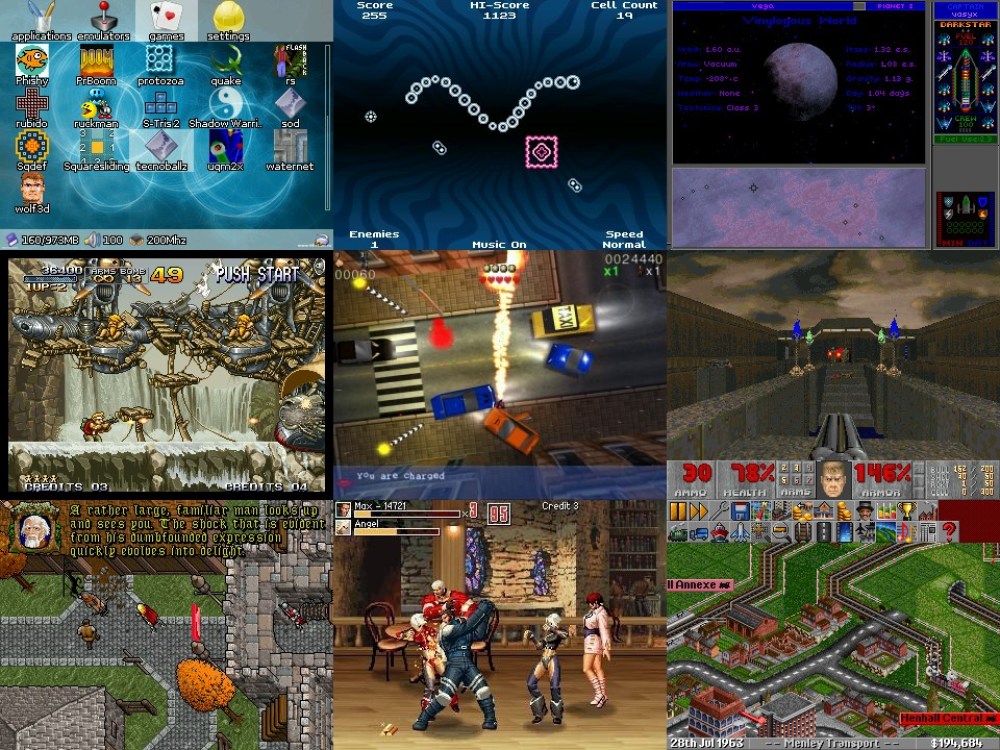 GP2X - игровая консоль на базе Linux